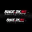 Tem Dán Xe RACE 2k Chữ Nhật Decal PVC Chất Liệu Siêu Dày Chống Thấm Nước