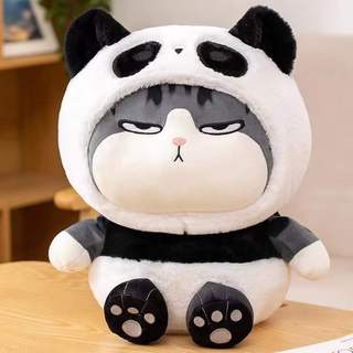 ( TẶNG QUÀ ĐÈN NGỦ CẮM )Gấu Bông Mèo Hoàng Thượng Cosplay, Hàng Cao Cấp Mềm Mịn Size MEILI STORE