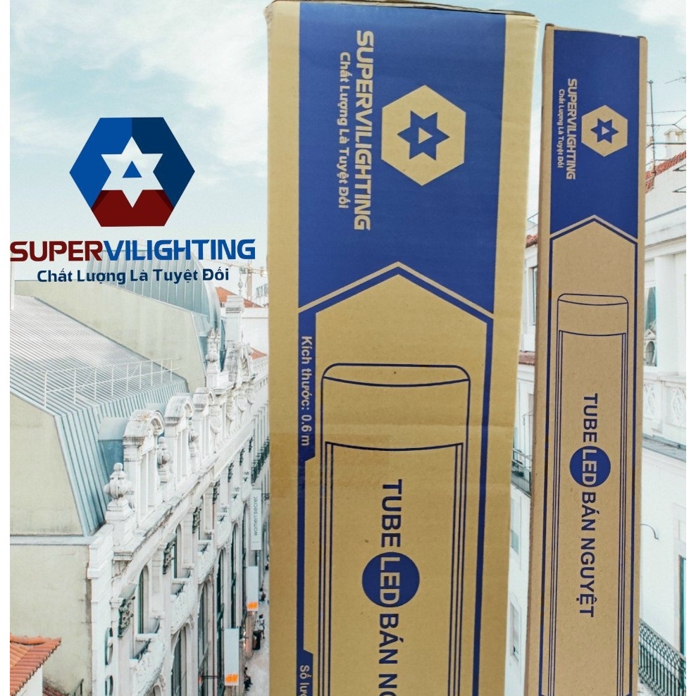 Ảnh Bóng đèn led tuýp SuperVilighting, MS BN30-60-120 ánh sáng trắng, bóng điện, bóng đèn tiết kiệm điện 2
