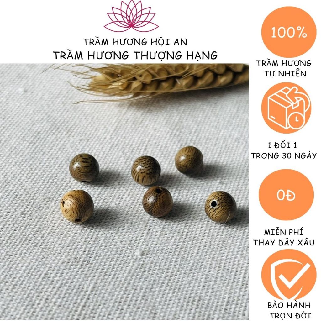 Lẻ Hạt Trầm Hương Tự Nhiên Tốc - Chuẩn Tự Nhiên 100%, Hàng Đẹp Mix Vòng Tay Đủ Size.