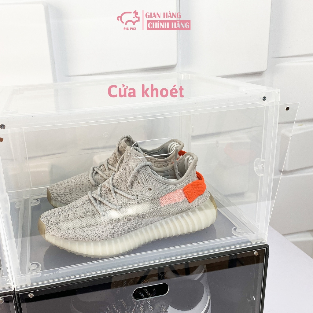 Ảnh Combo 5 hộp đựng giày trong suốt PIG POX Sneaker Box V1 2