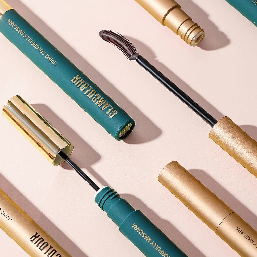Mascara GlamColour Đầu Mảnh Chuốt Mi Cong Và Dày Tự Nhiên Chống Thấm Nước MCR02