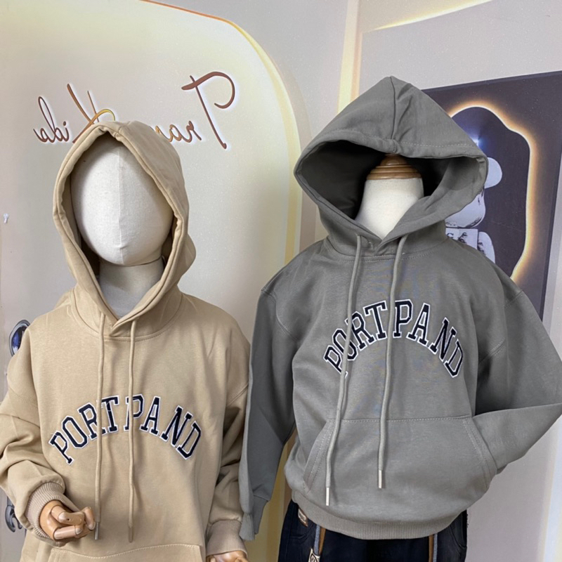 Áo nỉ hoodie mũ qccc size 19-36kg