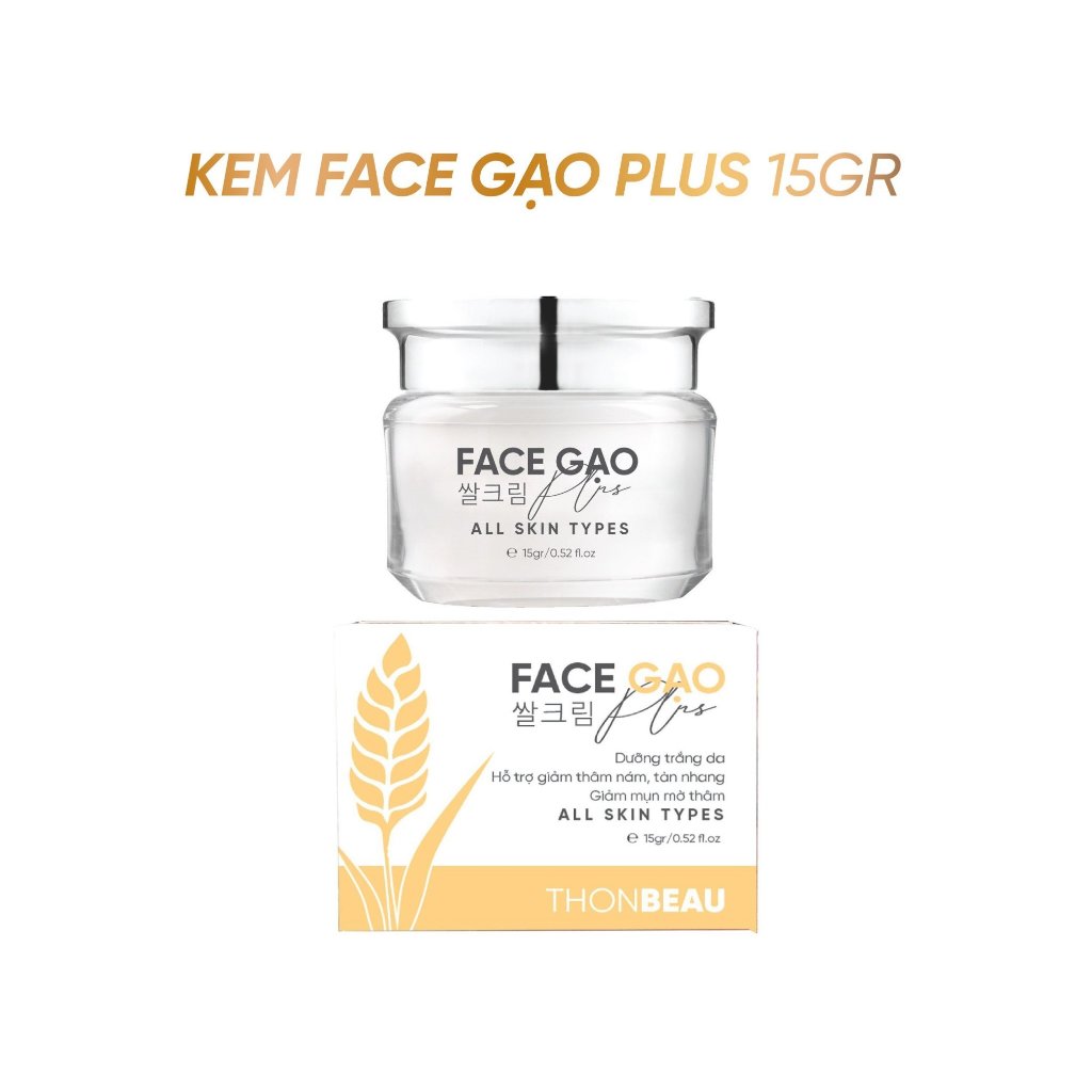 Face Gạo: Bí Quyết Dưỡng Da Trắng Sáng Từ Tự Nhiên