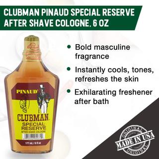 Dưỡng da sau cạo râu Clubman Special Reserve After Shave Cologne 177ml