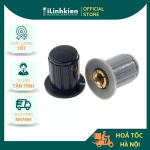Núm vặn chiết áp WXD3-13-2W 2 màu đen / xám chất lượng cao.