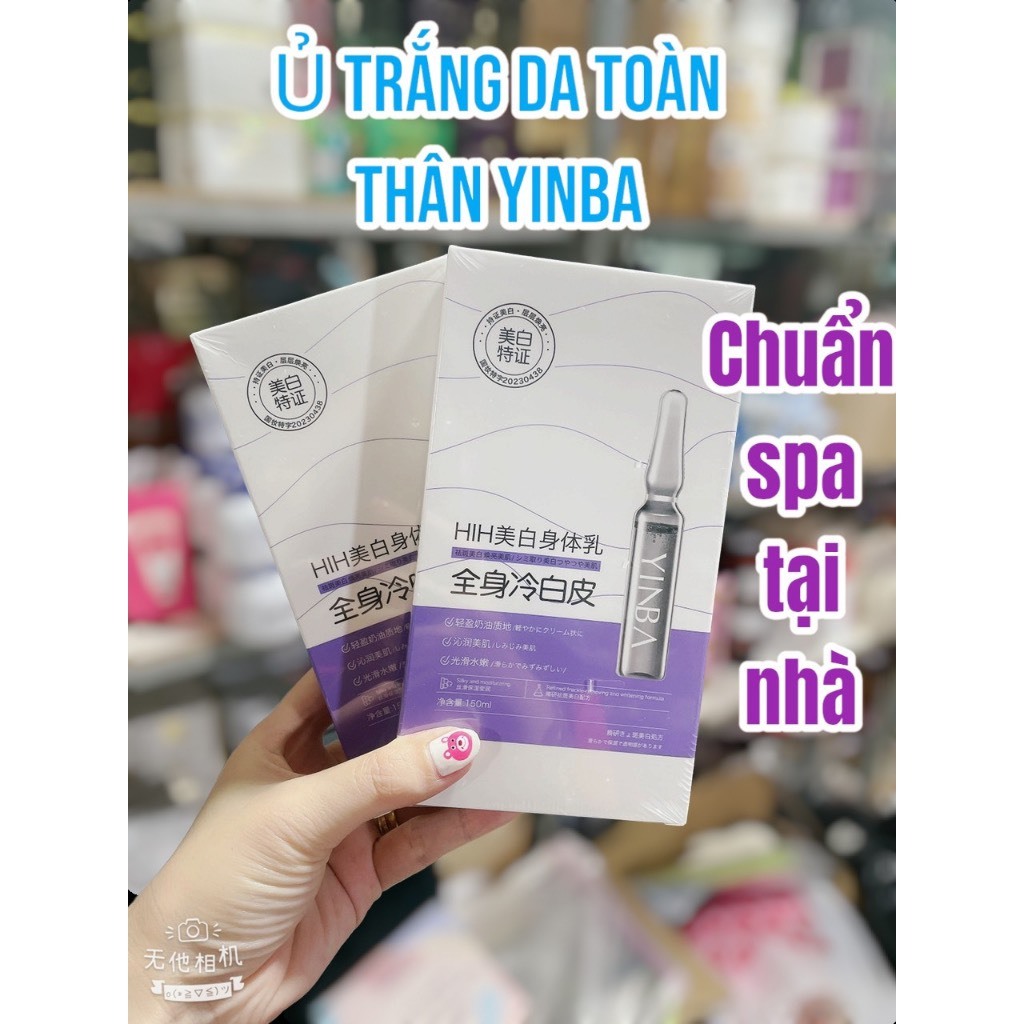 [GIÁ SỐC] Mặt Nạ Ủ Trắng Body YINBA 150ml Giúp Da Mềm Mịn Trắng Sáng Hàng Chuẩn Nội Địa UTBD01