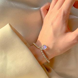 [🔥XƯỞNG SALE SẬP SÀN🔥] Vòng Tay Mặt Trái Tim Xanh Thời Trang Thanh Lịch B101