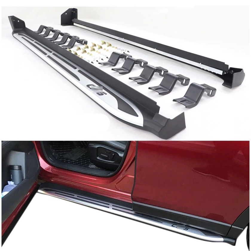 Bậc Lên Xuống xe MAZDA CX5 2018-2026, Bệ bậc dẫm lên xuống MẪU MOBIS CHỮ GÓC