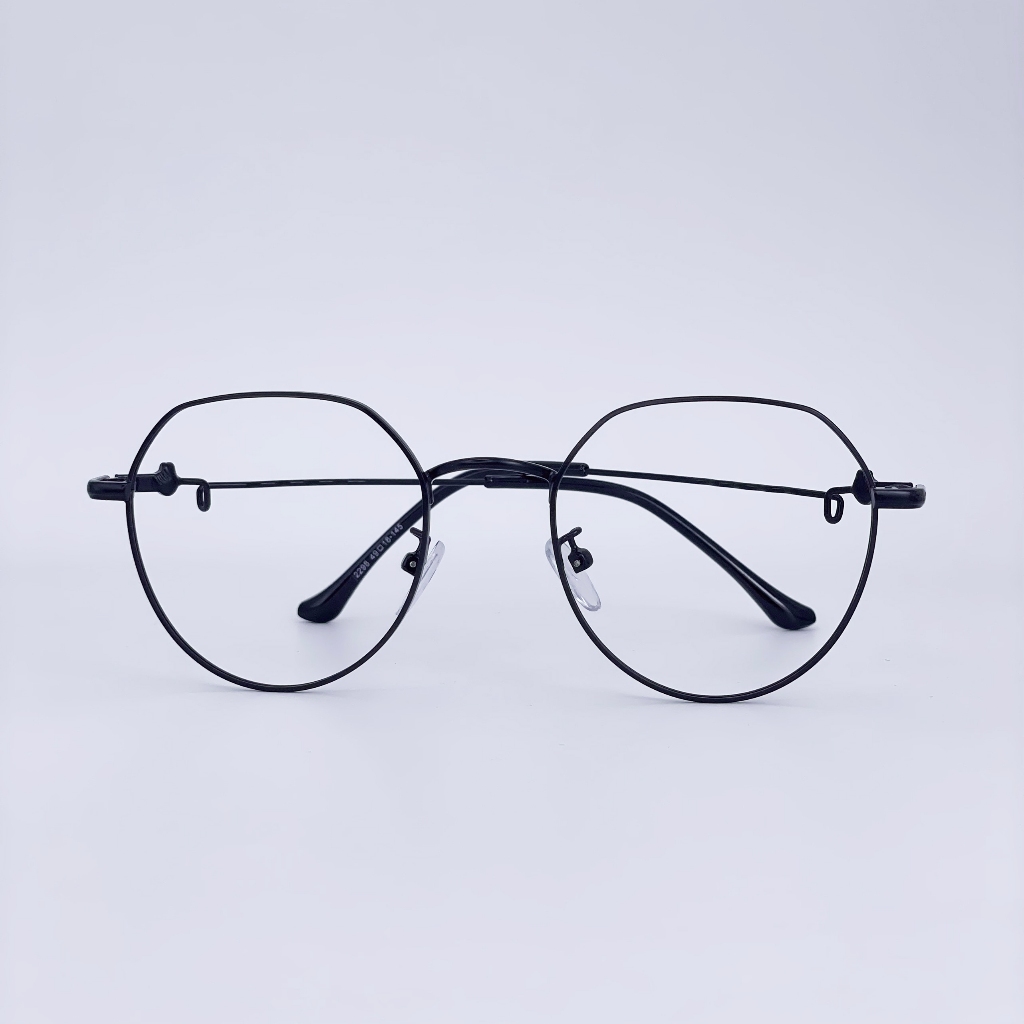 Gọng kính cận, giả cận thời trang LemonEyewear kim loại mắt tròn độc đáo LE2298