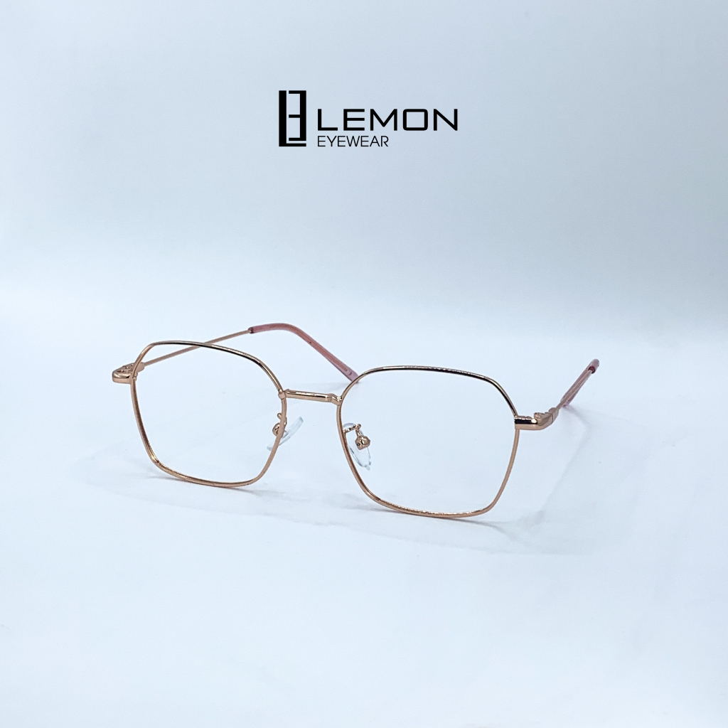 Gọng kính cận, giả cận thời trang LemonEyewear chất liệu kim loại dễ đeo LE72328