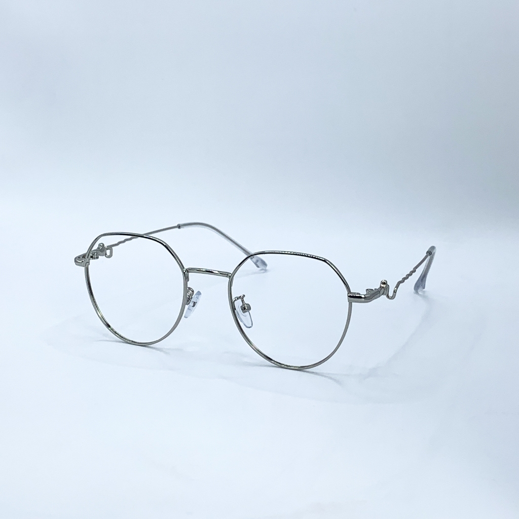 Gọng kính cận, giả cận thời trang LemonEyewear kim loại mắt tròn độc đáo LE2298