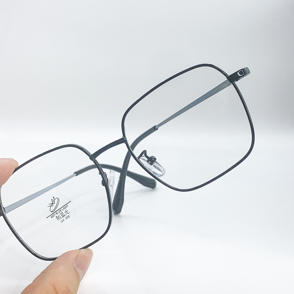 Gọng Kính Cận Mắt Vuông Thời Trang Chất liệu Kim Loại Unisex LemonEyewear LE20053