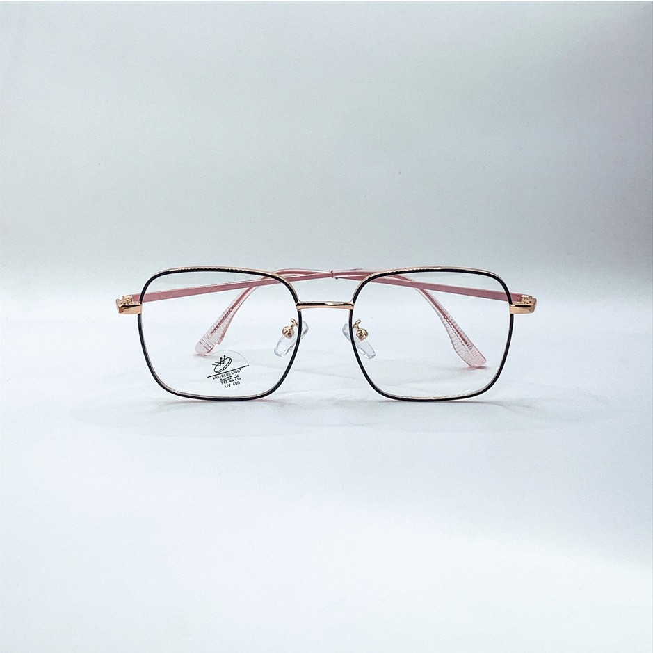 Gọng Kính Cận Mắt Vuông Thời Trang Chất liệu Kim Loại Unisex LemonEyewear LE20053