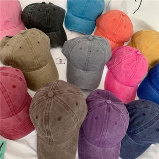 Mũ Lưỡi Trai Trơn Unisex Nhiều Màu - Mũ Thời Trang Phong Cách Vintage