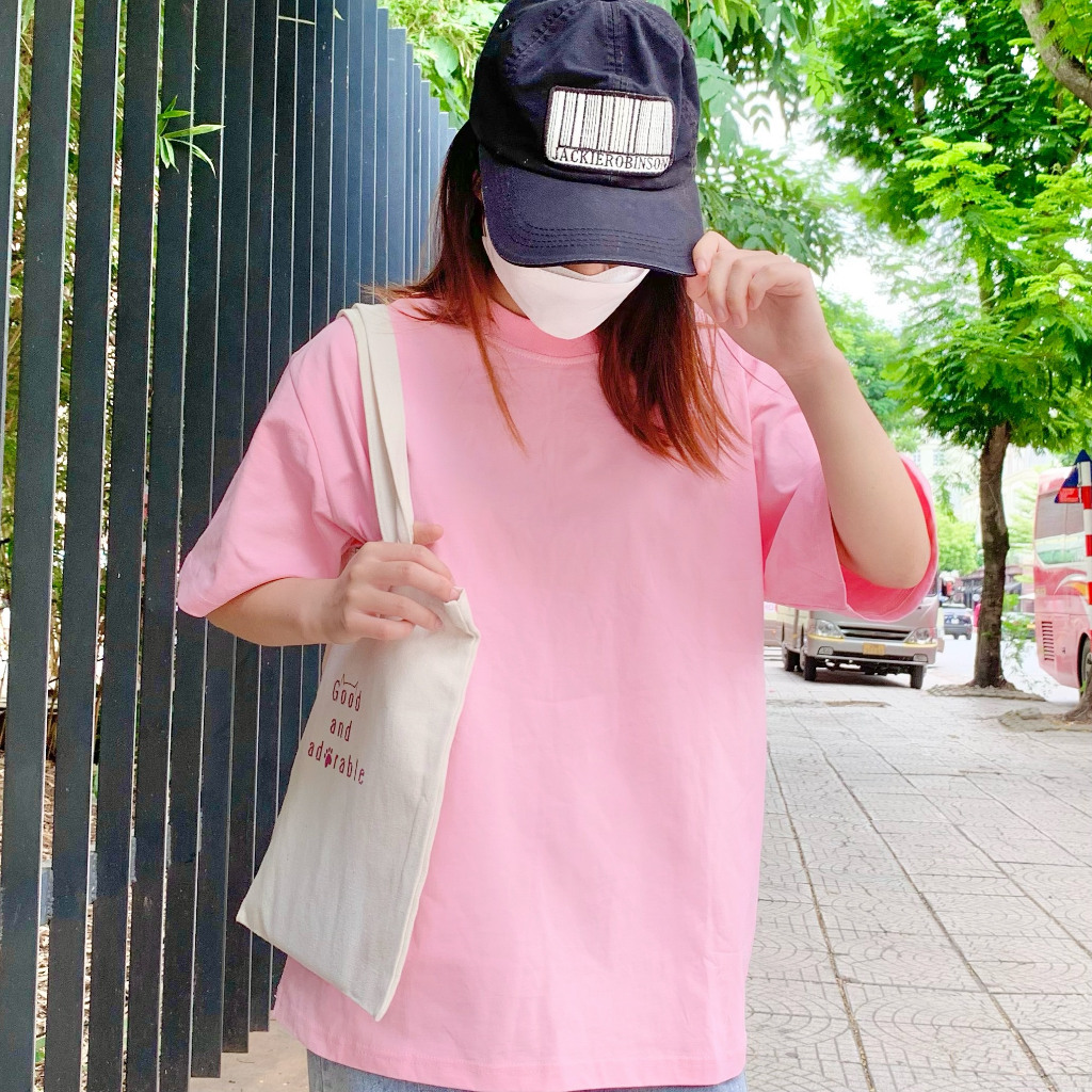 Áo thun cotton trơn unisex nam nữ Goodore thoáng mát năng động Form Oversize