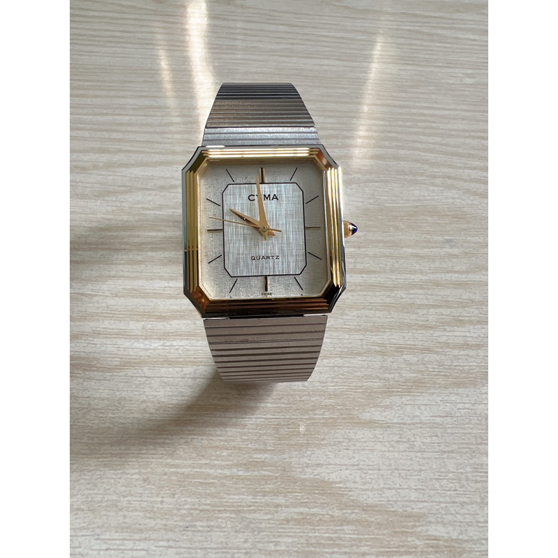 đồng hồ Thụy nữ nam hiệu Cyma quartz