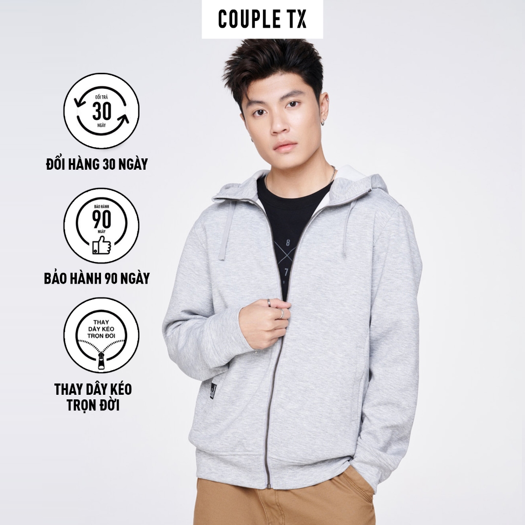 Ảnh Áo Khoác Nam Couple TX Thun 2 Da Airlayer MOK 1047 - 1059 1