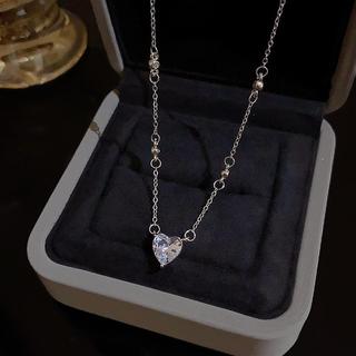 [🔥XƯỞNG SALE SẬP SÀN🔥] Dây Chuyền Nữ Hợp Kim Trái Tim Đá Sợi Mảnh Tinh Tế Sang Trọng N221