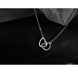 [🔥XƯỞNG SALE SẬP SÀN🔥] Vòng Cổ Dây Chuyền 2 Trái Tim Vô Cực Thiết Kế Độc Đáo N120