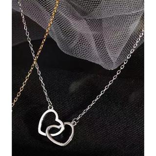 [🔥XƯỞNG SALE SẬP SÀN🔥] Vòng Cổ Dây Chuyền 2 Trái Tim Vô Cực Thiết Kế Độc Đáo N120