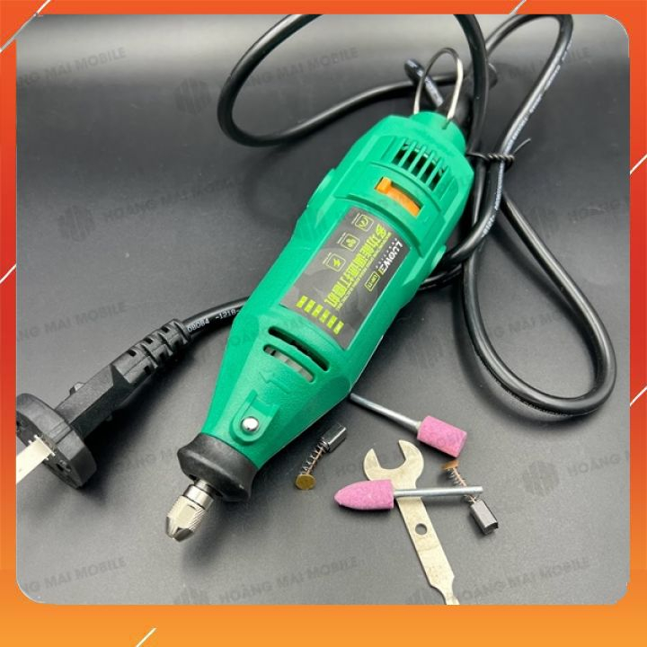Máy mài cầm tay LUOWEI LW-T1 đa năng mài khoan cắt đánh bóng chi tiết nhỏ, bộ gồm máy và phụ kiện 230W