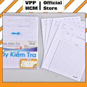 Giấy kiểm tra TP-GKT08 5 ôly vuông