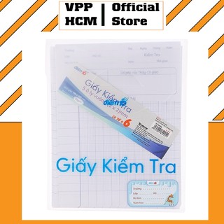 [Giao Nhanh] Giấy kiểm tra TP-GKT08 5 ôly vuông