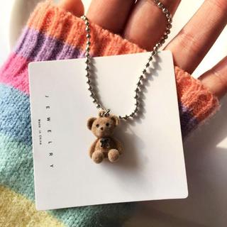 [🔥XƯỞNG SALE 9K 🔥] Vòng Cổ Dây Chuyền Mặt Gấu Teddy Cá Tính Phong Cách Hàn Quốc Cho Nữ N207