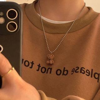 [🔥XƯỞNG SALE 9K 🔥] Vòng Cổ Dây Chuyền Mặt Gấu Teddy Cá Tính Phong Cách Hàn Quốc Cho Nữ N207