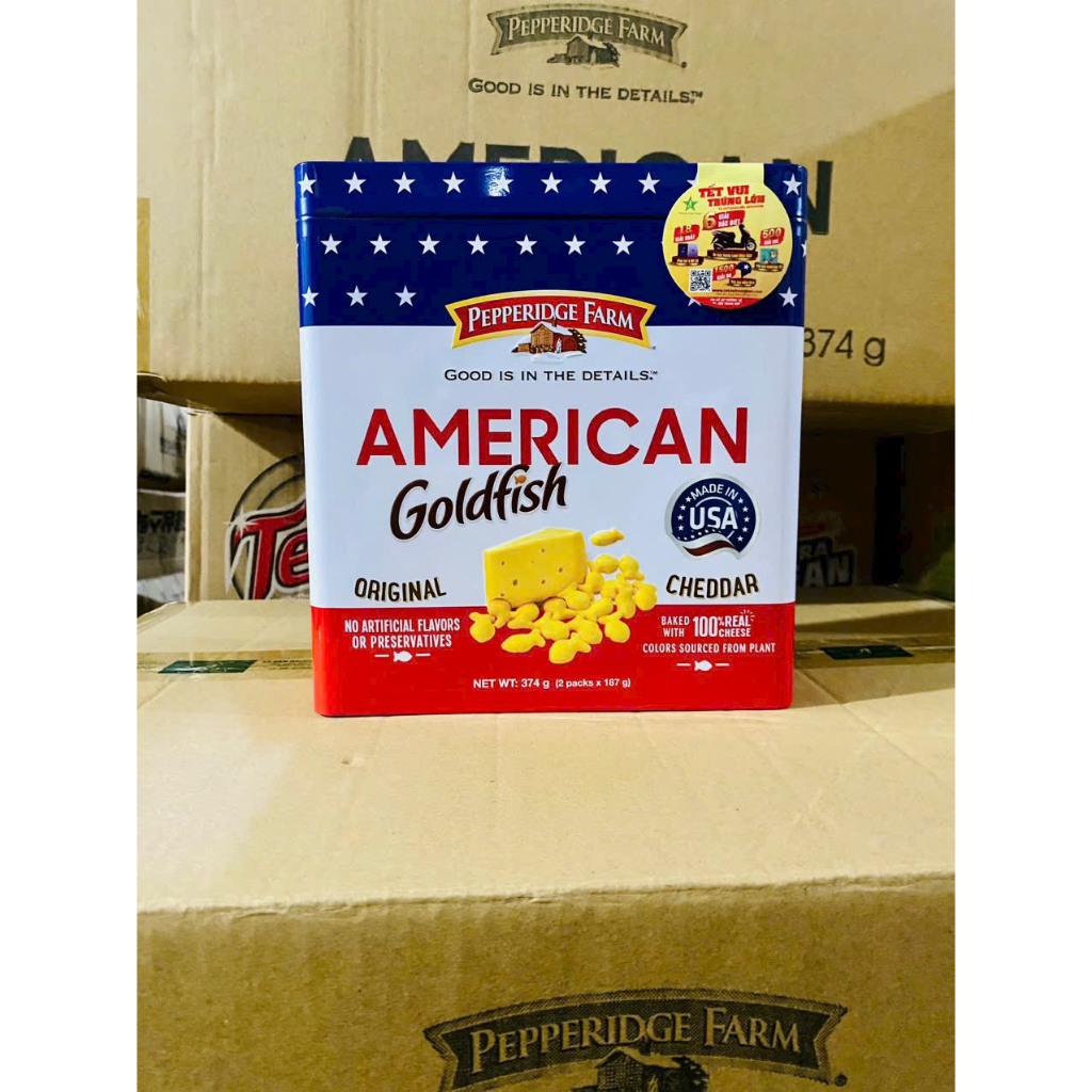 bánh cá goldfish pepperidge farm original gói 187gr giá tốt Tháng