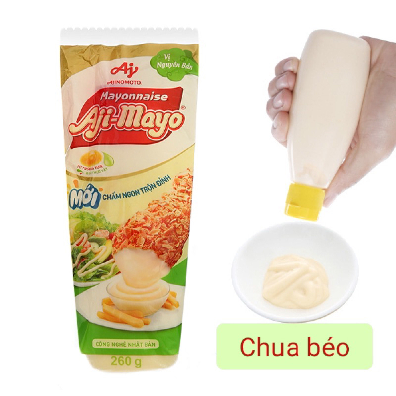 Xốt Mayonnaise Aji-mayo chai 130g ,260g và 1kg | Shopee Việt Nam