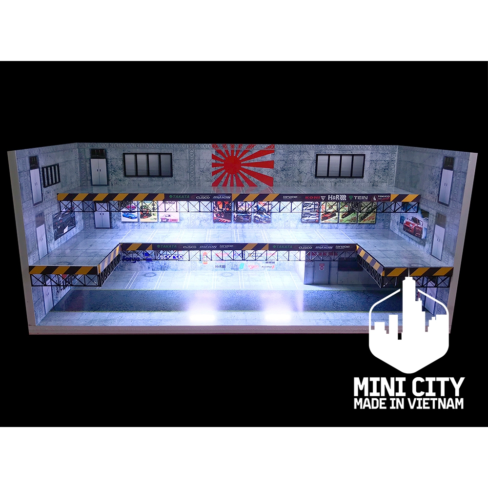 Garage đỗ xe 2-3 tầng 1/64
