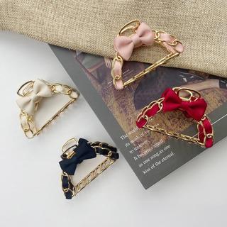 [🔥XƯỞNG SALE SẬP SÀN🔥] Kẹp Tóc Kim Loại Thắt Dây Nơ Nhiều Màu Dễ Thương K108