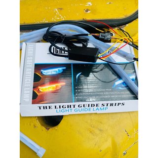 Bộ 2 dây led mí audi lắp xi nhan chạy đuổi, demi dài 60cm cho ô tô - DC 12v chống nước. Giá 1 bộ gồm 2 dây