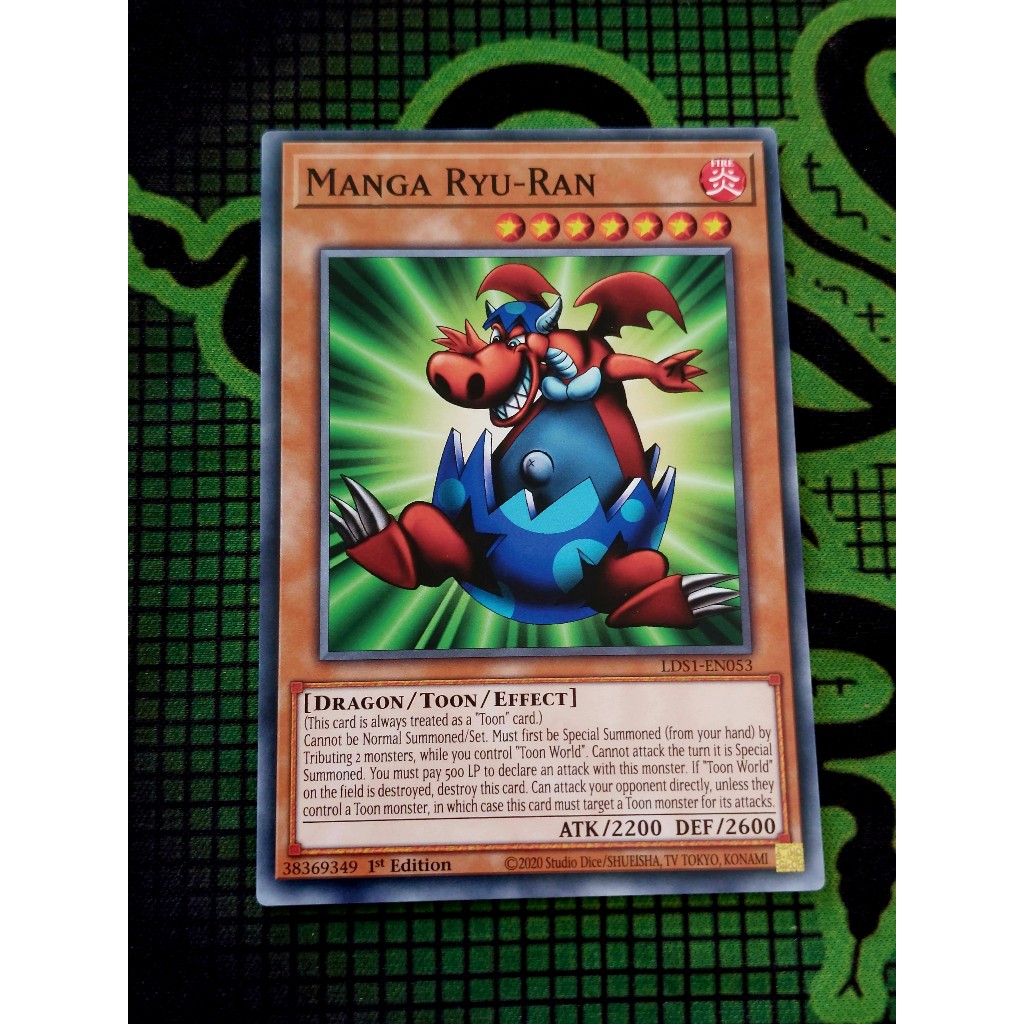 [ Đỗ Lạc Shop ] Thẻ Bài Yugioh Mint90 Monster Manga Ryu-Ran | Shopee ...