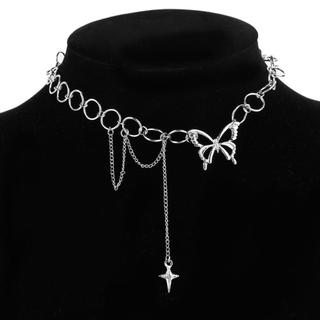 [🔥XƯỞNG SALE SẬP SÀN🔥] Vòng Cổ Nữ Choker Dạng Chuỗi Mặt Bướm Phong Cách Cá Tính N209