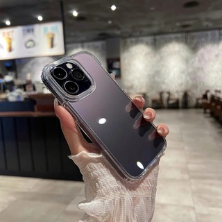 Ốp lưng LIKGUS ICE trong cứng viền màu mềm chống ố cho iphone 15pro 15promax