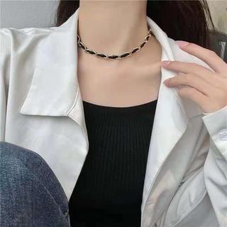 [🔥XƯỞNG SALE SẬP SÀN🔥] Vòng Cổ Choker Dây Da Đen Thiết Kế Đơn Giản Cá Tính Cho Nữ- Thời Trang N256