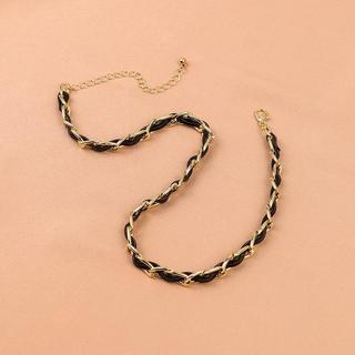 [🔥XƯỞNG SALE SẬP SÀN🔥] Vòng Cổ Choker Dây Da Đen Thiết Kế Đơn Giản Cá Tính Cho Nữ- Thời Trang N256