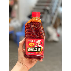 dầu ớt cay tê Trùng Khánh chai 400ml
