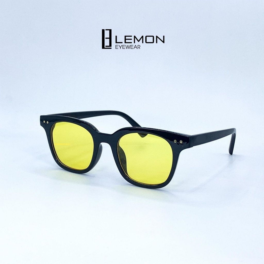Gọng Kính Râm Chữ V Mắt Vuông, Kính Mát Nam Nữ Thời Trang LemonEyewear LE3331R