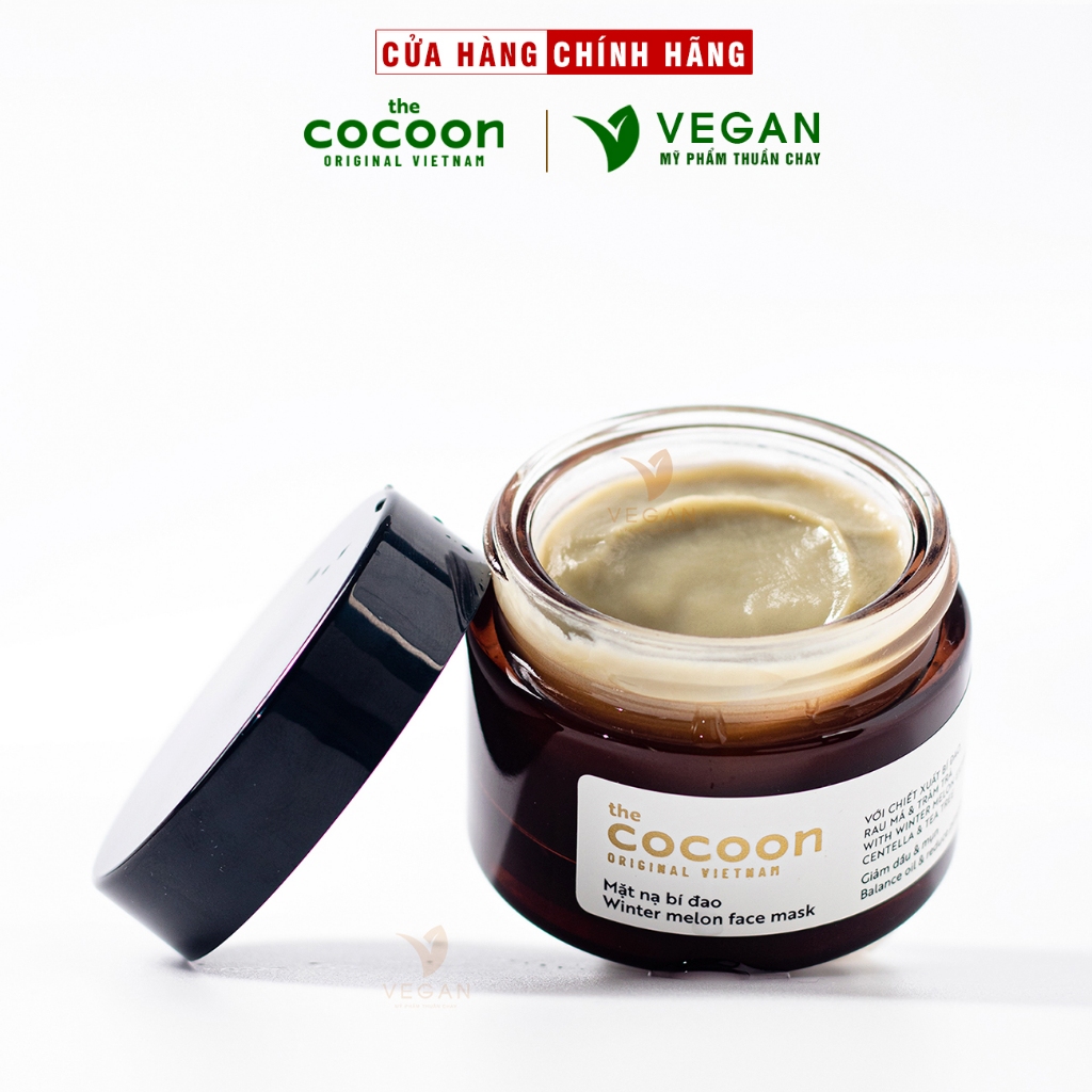 Ảnh Mặt nạ bí đao the cocoon 30ml da dầu và mụn ẩn 1