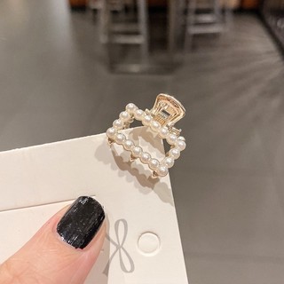 [🔥XƯỞNG SALE SẬP SÀN🔥] Kẹp Tóc Càng Cua Đính Ngọc Size Nhỏ 5cm Nhẹ Nhàng Thanh Lịch