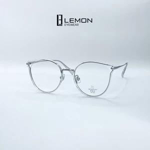 Gọng Kính Cận Mắt Mèo Nữ Kiểu Dáng Thời Trang LemonEyewear Chất Liệu Kim Loại LE2291