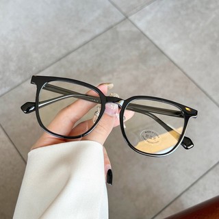 Gọng kính cận nữ nam phong cách Hàn Quốc mắt kính không độ chống tia UV và ánh sáng xanh thời trang Hotrrend HANASO 541