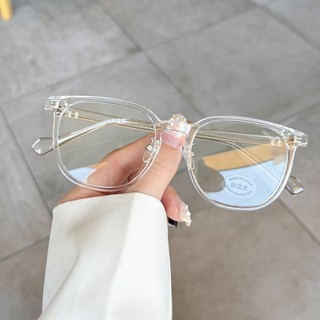 Gọng kính cận nữ nam phong cách Hàn Quốc mắt kính không độ chống tia UV và ánh sáng xanh thời trang Hotrrend HANASO 541