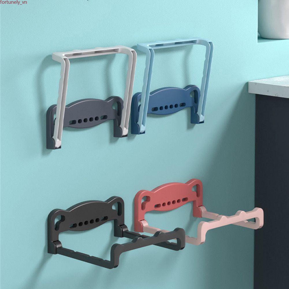 Giá Treo Thau Chậu Nhà Tắm Gắn Tường Đa Năng, Chịu Tải 5KG, Giá Để Đồ Tiện Lợi Có Thể Gấp Gọn
