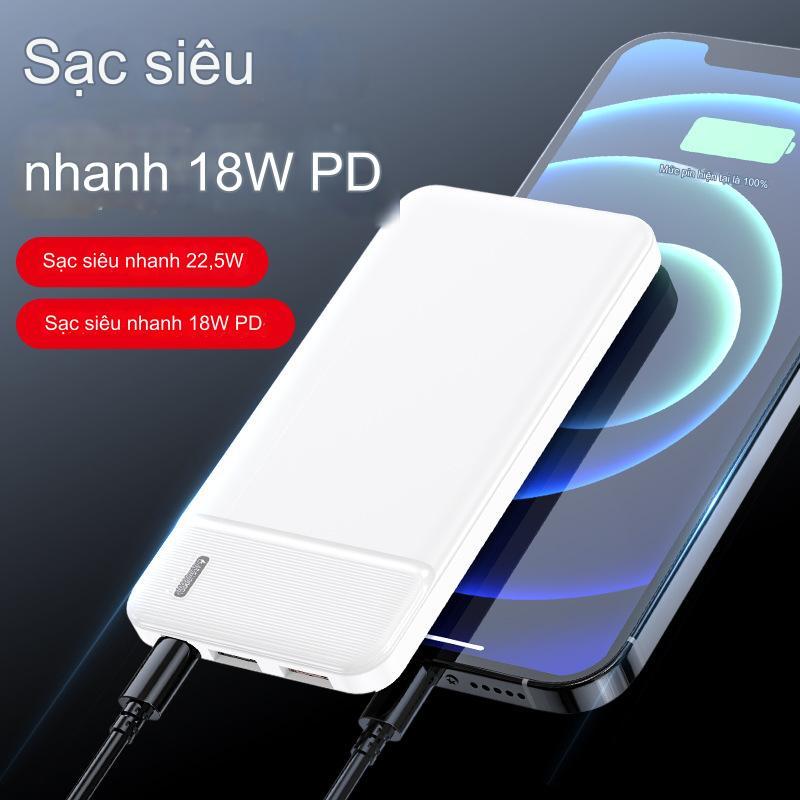 Sạc Dự Phòng CPBN 046 10000MAH - Sạc Nhanh 24W - Sạc 2 Máy - Chính Hãng HD Design