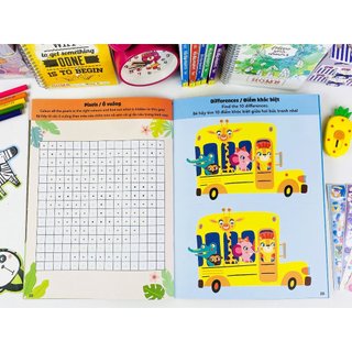 Sách - Phát Triển Tư Duy Cho Trẻ - Animal Activities (Song ngữ Anh Việt) - ndbooks